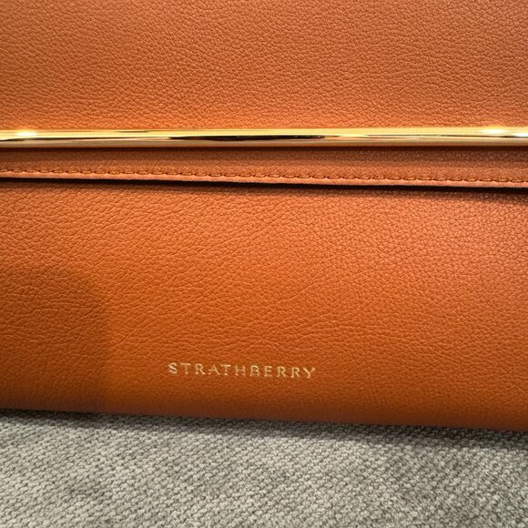 Strathberry Stylist Crossbody Bag in Chestnut - Picture 7 of 16